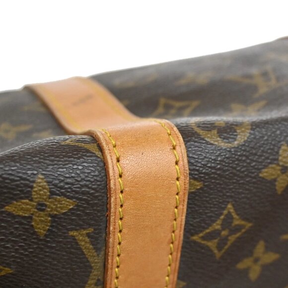 LOUIS VUITTON Keepall 55 Travel Hand Bag Monogram Leather Brown - Picture 13 of 14